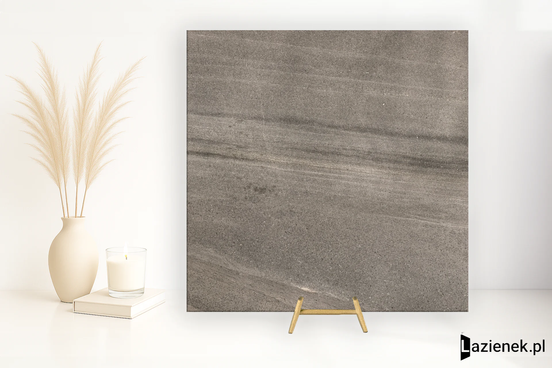 Graniti Fiandre Pietra Di Basalto Active Moro antybakteryjna 100x100 cm gr. 6 mm - płytka rektyfikowana / IAS100221M6